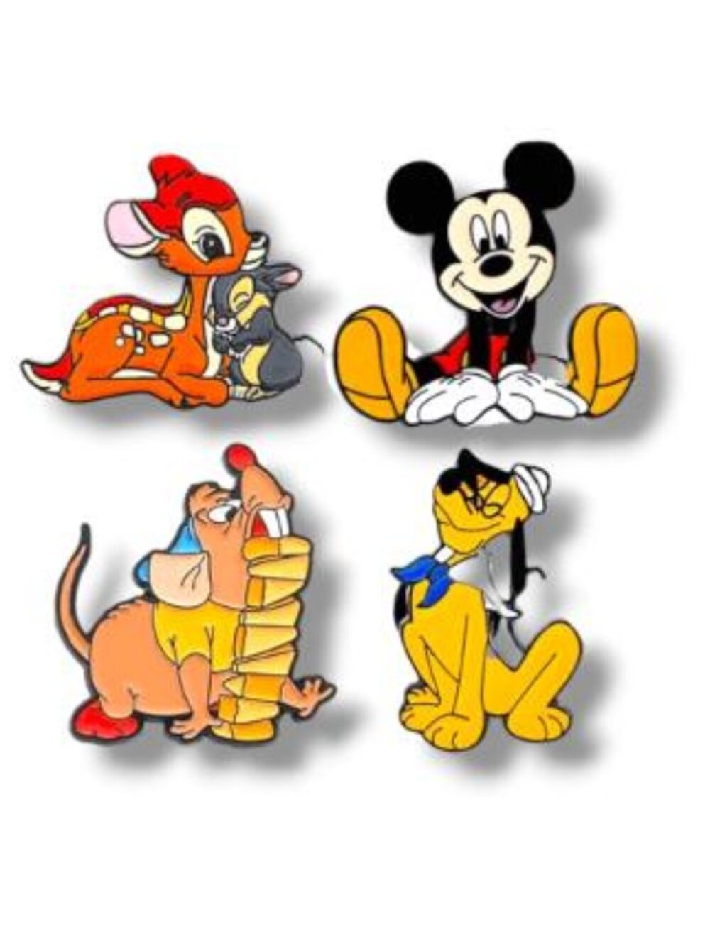 NEW - PIN SET, DISNEY FIGURES BUNDLE SET VAR 001 - 6PCS